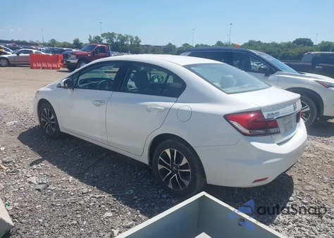 2014 Honda Civic Ex z USA, uszkodzony, nr VIN 19XFB2F82EE004434